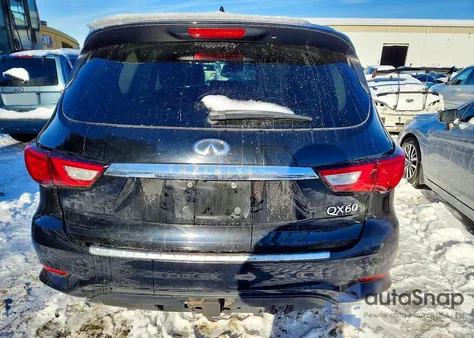 2017 Infiniti Qx60 из США, поврежденный, VIN 5N1DL0MM4HC554301